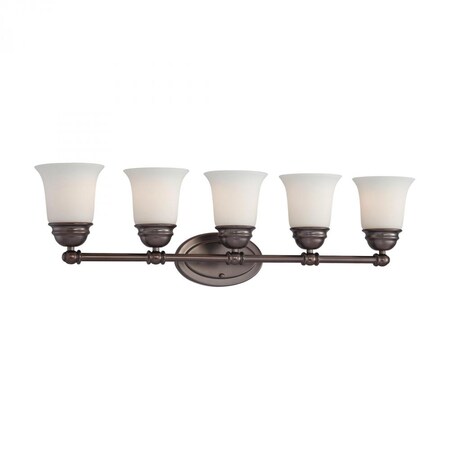 Thomas Bella 5-Light Wall Lamp in Oiled Bronze SL714515